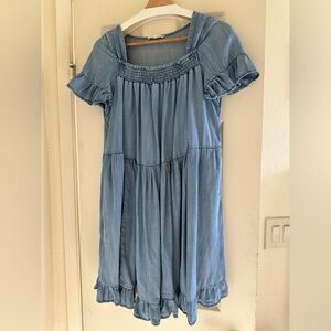 Easel denim dress